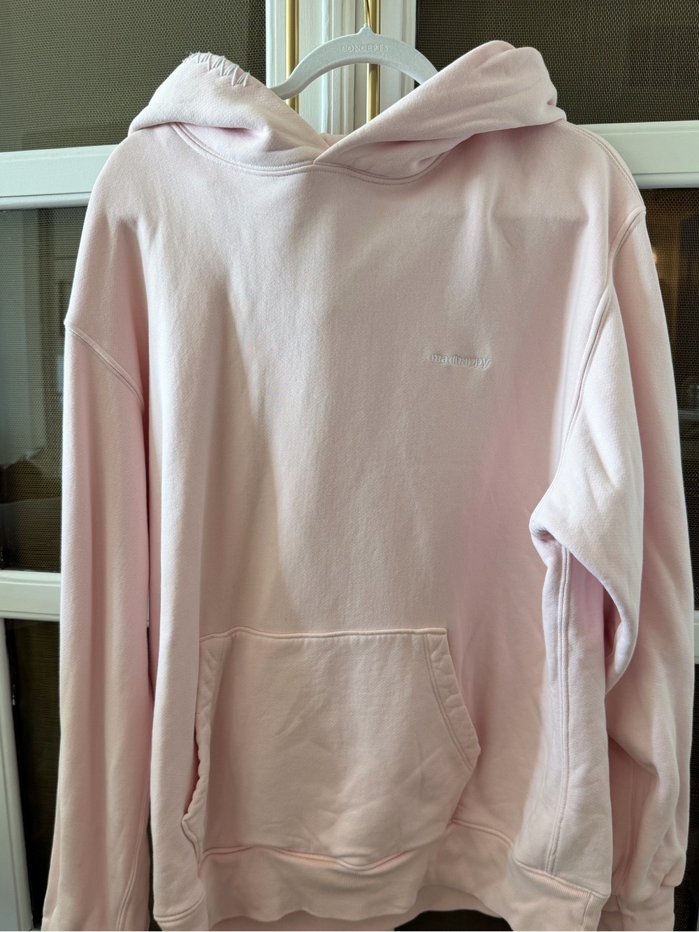 MADHAPPY pink Valentine’s Day hoodie and joggers set